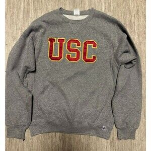 Vintage USC Trojans Russell Athletic Crewneck Sweatshirt size S